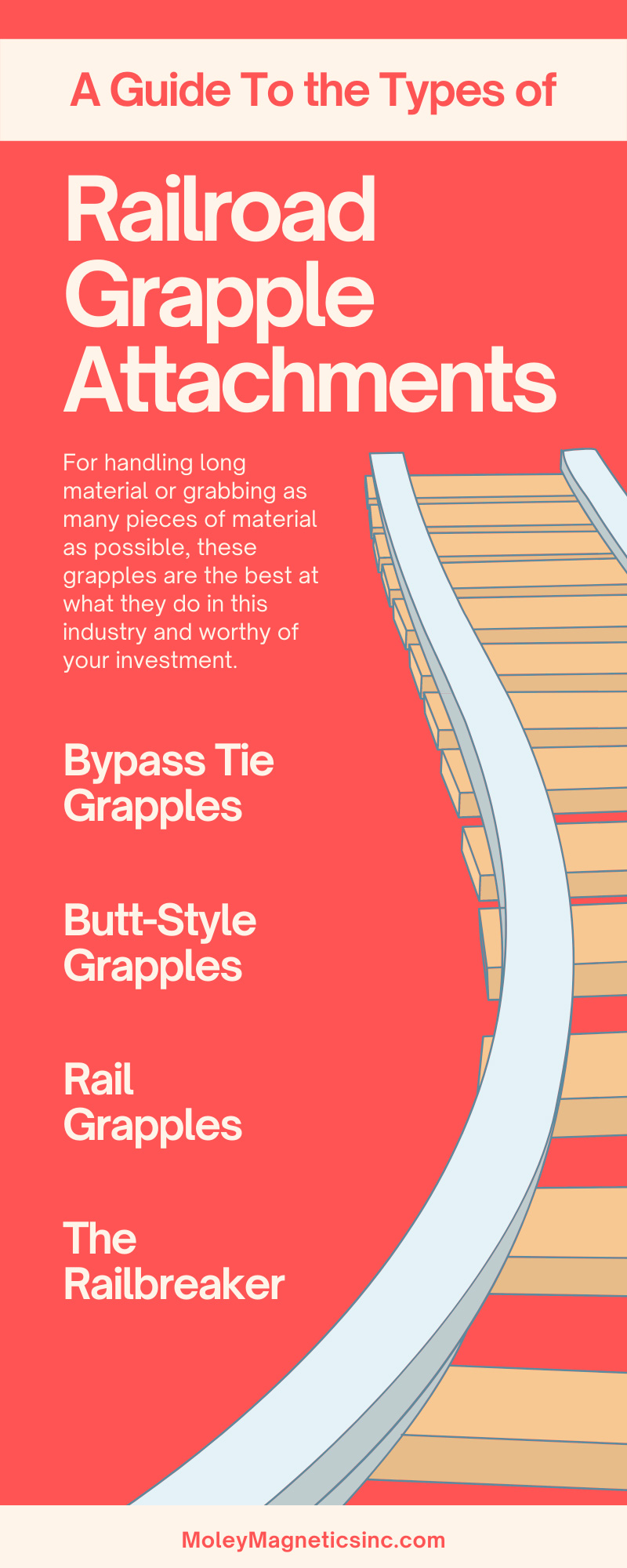 A Guide To the Types of Railroad Grapple Attachments